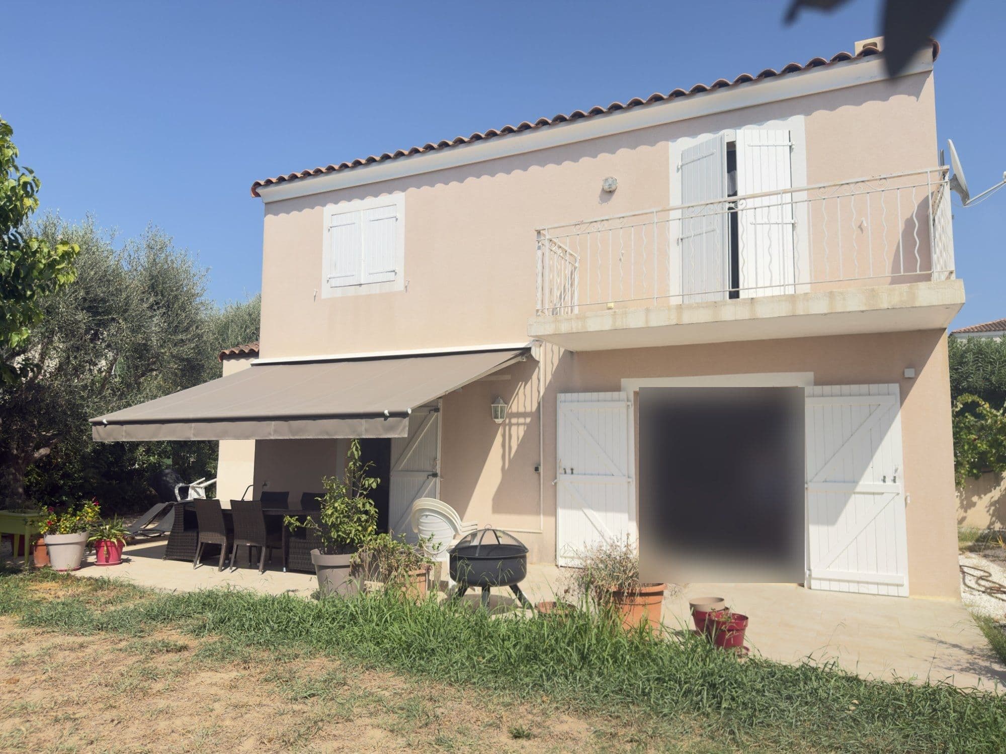 Villa 4 pièces sud-ouest, chambres climatisées, jardin et vue – Domaine privé avec piscine – Nice domaine Durandy
